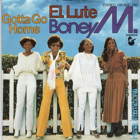 Boney M. - El lute + Gotta go home (Vinylsingle)