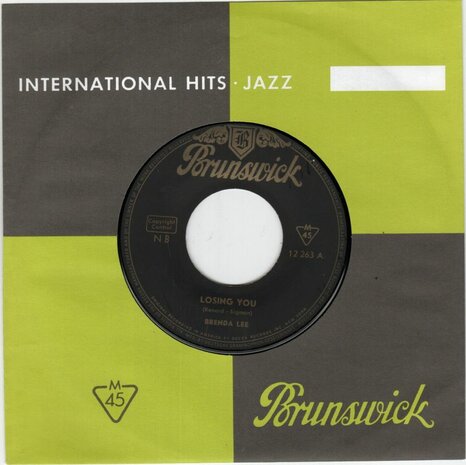 Brenda Lee - Losing you + He's so heavenly (Vinylsingle)