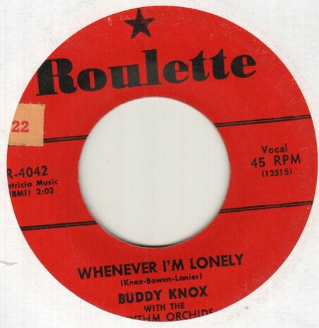 Buddy Knox - Swingin' Daddy + Whenever I'm Lonely (Vinylsingle)