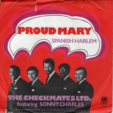 Checkmates - Proud Mary + Spanish Harlem (Vinylsingle)