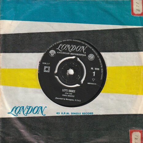 Chris Montez - Let's dance + You're the one (Vinylsingle)