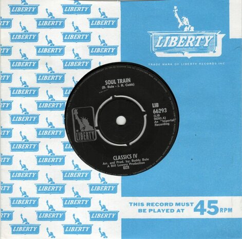 Classics IV - Soul train + Strange changes (Vinylsingle)