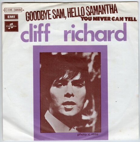 Cliff Richard - Goodbye Sam, hello Samantha + You never can (Vinylsingle)