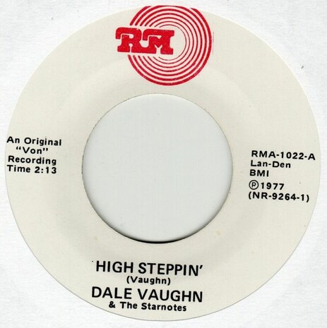 Dale Vaughn - High Steppin + How Can You Be Mean To Me (Vinylsingle)
