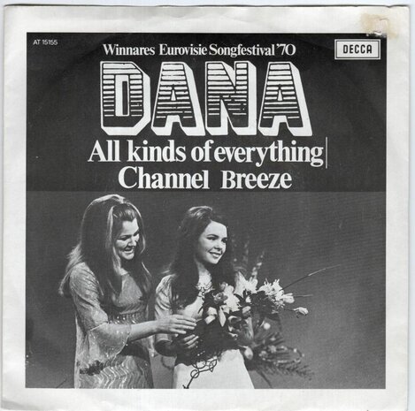 Dana - All kinds of everything + Channel breeze (Vinylsingle)