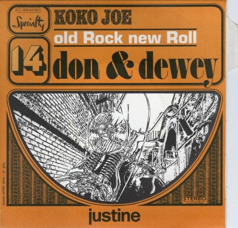 Don & Dewey - Koko Joe + Old rock new roll (Vinylsingle)