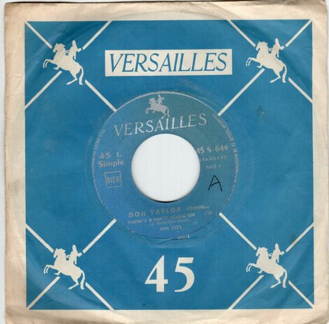 Don Taylor - There's A Party Going On + Hey Lawdy, Lawdy (Vinylsingle)