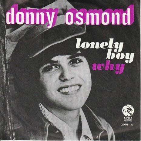 Donny Osmond - Lonely boy + Why (Vinylsingle)