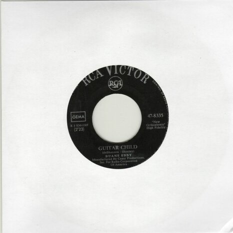 Duane Eddy - Guitar Child + Jerky Jalopy (Vinylsingle)