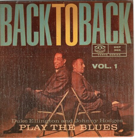 Duke Ellington & Johnny Hodges - Back To Back Vol. 1 (EP) (Vinylsingle)