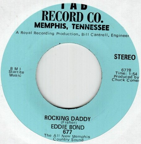 Eddie Bond - That Glass + Rocking Daddy (Vinylsingle)