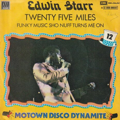 Edwin Starr - Twenty five miles + Funky Music (Vinylsingle)