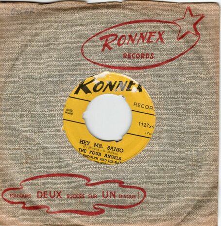 Four Angels / Judy Lynn - Hey Mr. Banjo + Hard To Get (Vinylsingle)