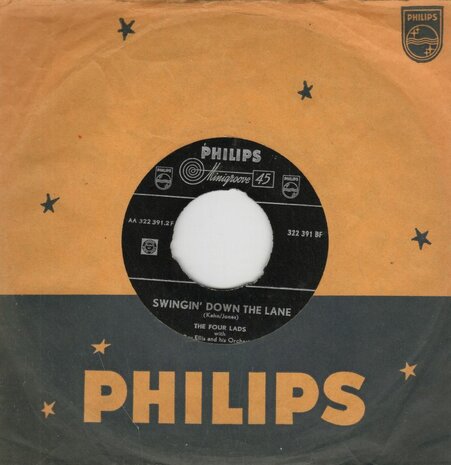 Four Lads - The Girl On Page + Swingin' Down The Lane (Vinylsingle)