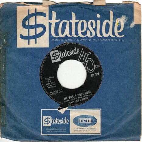 Gary U.S. Bonds - My Sweet Mary Rose + Ella Is Yella (Vinylsingle)