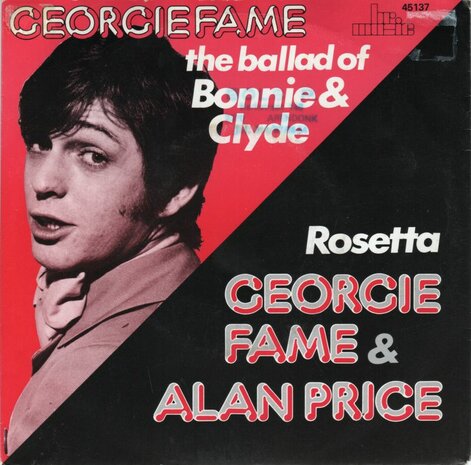 Georgie Fame - Ballad of Bonnie & Clyde + Rosetta (Vinylsingle)