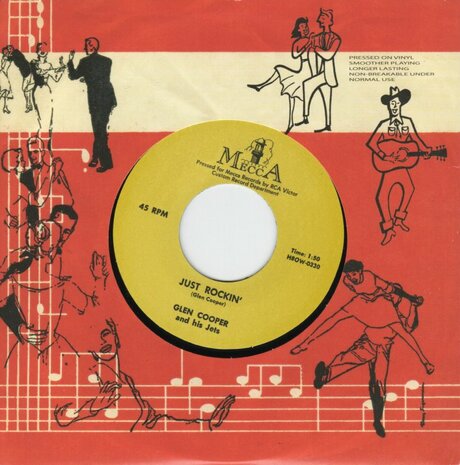 Glen Cooper - Just Rockin' + These Blues Are Driving Me Mad (Vinylsingle)