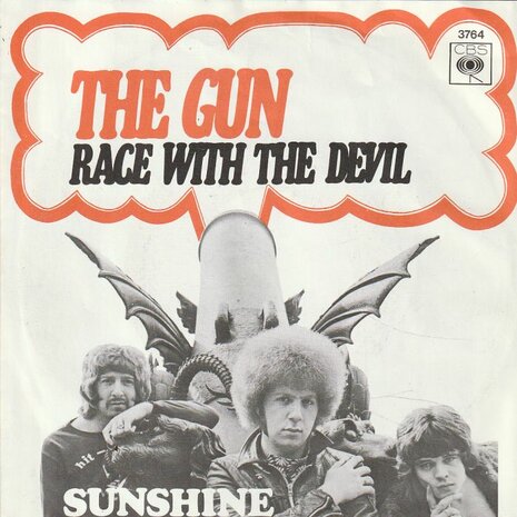 Gun - Race with the devil + Sunshine (Vinylsingle)