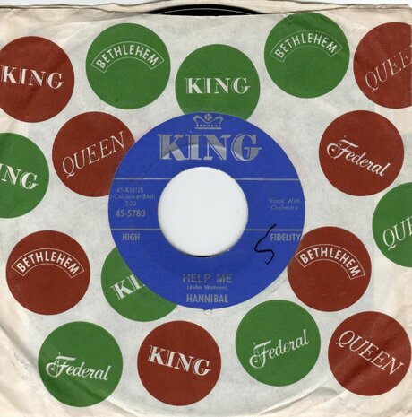 Hannibal - Help Me + The Door Is Still Open (Vinylsingle)