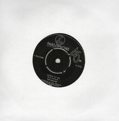 Hollies - Listen to me + Do the best you can (Vinylsingle)