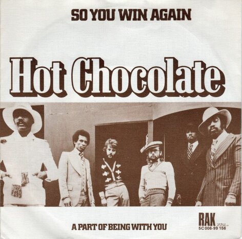 Hot Chocolate - So you win again + A part of being with you (Vinylsingle)