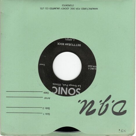 J. Mikel & The Hepcats - Bettyjean Rock + Sweetest Thing (Vinylsingle)