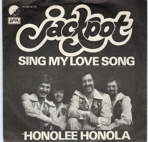 Jackpot - Sing my love song + Honolee Honola (Vinylsingle)