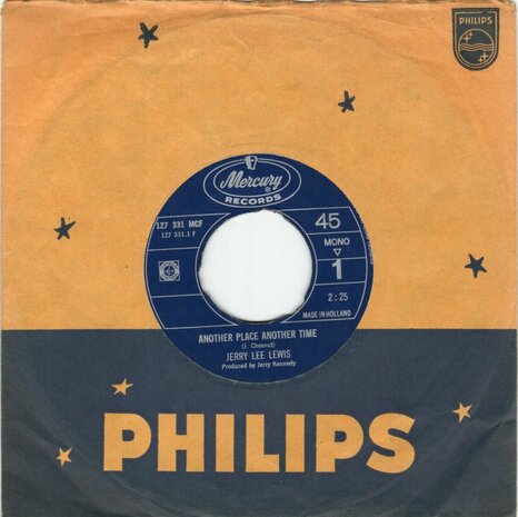 Jerry Lee Lewis - Another Place Another Time + Walking The Floor Over You (Vinylsingle)
