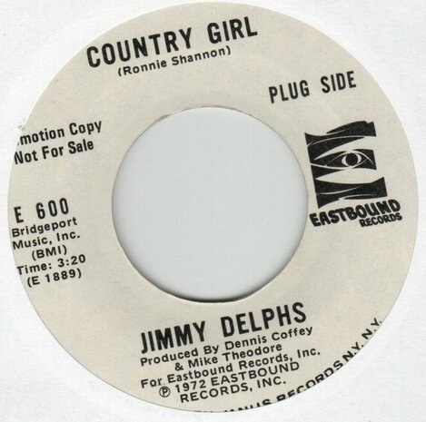 Jimmy Delphs - Country Girl + Mind Going In The Same Direction (Vinylsingle)