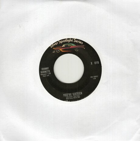 Johnny Burnette - You're sixteen + God, country and my baby (Vinylsingle)