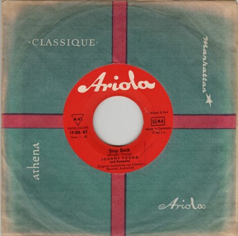 Johnny Joung - Step Back + Cara-Lyn (Vinylsingle)