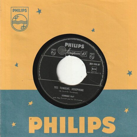 Johnny Ray - Yes tonight Josephine + No wedding today (Vinylsingle)