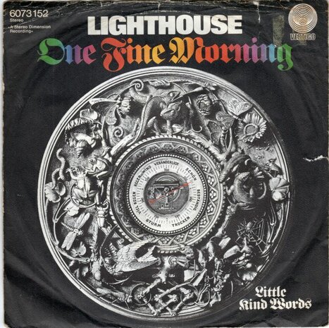 Lighthouse - One fine morning + Hatts of (Vinylsingle)