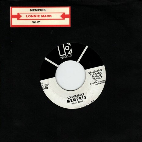 Lonnie Mack - Memphis + Why (Vinylsingle)