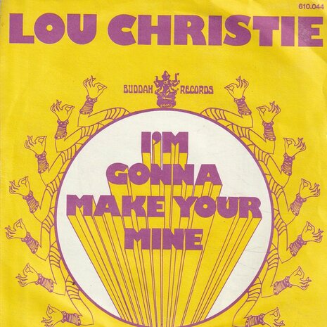 Lou Christie - I'm gonna make you mine + I'm gonna get married (Vinylsingle)