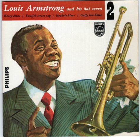 Louis Armstrong - Louis Armstrong & His Hot Seven 2 (EP) (Vinylsingle)