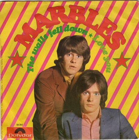 Marbles - The walls fell down + Love you (Vinylsingle)