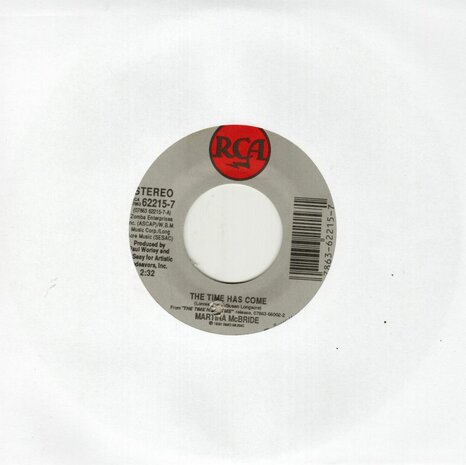 Martina McBride - The Time Has Come + The Rope (Vinylsingle)