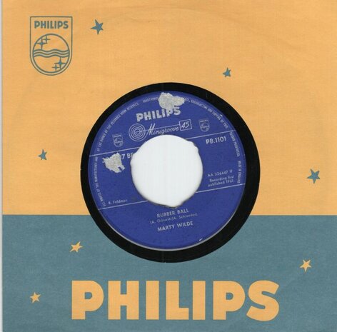 Marty Wilde - Rubber ball + Like makin' love (Vinylsingle)