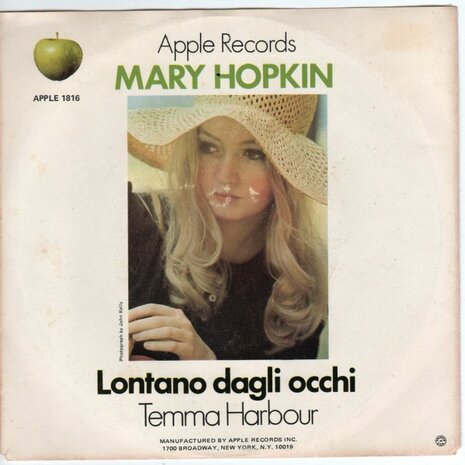 Mary Hopkin - Temma Harbour + Lantano dagli occhi (Vinylsingle)