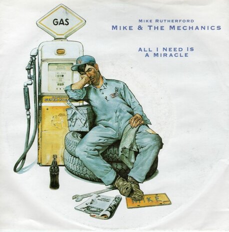 Mike & the Mechanics - All I need is a miracle + You are the one (Vinylsingle)
