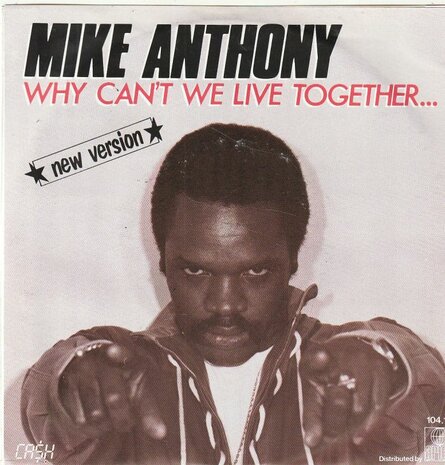 Mike Anthony - Why can't we live together + (instr.) (Vinylsingle)
