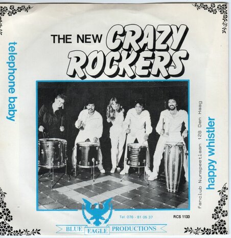 New Crazy Rockers - Telephone baby + That lovely feeling inside (Vinylsingle)