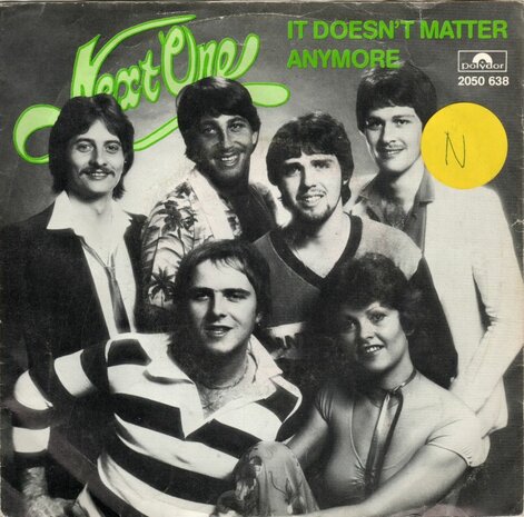 Next One - It doesn't matter anymore + I can't say why (Vinylsingle)