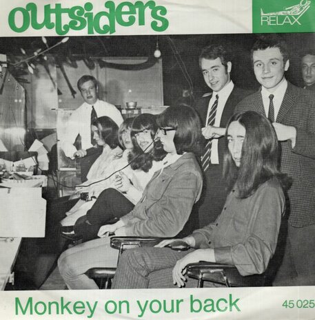 Outsiders - Monkey on your back + What's wrong with you (Vinylsingle)
