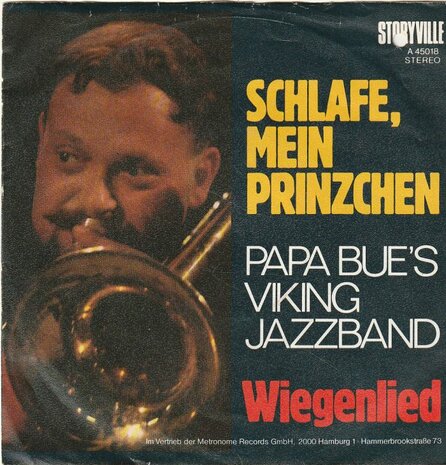 Papa Bue's Viking Jazz Band - Schlafe Mein Prinzchen + Wiegenlied (Vinylsingle)