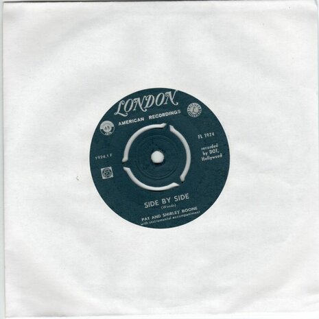 Pat Boone - Side by side + My Hapiness (Vinylsingle)