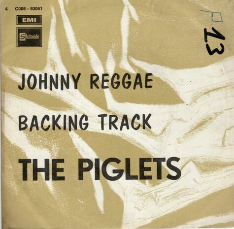 Piglets - Johnny reggae + Backing track (Vinylsingle)
