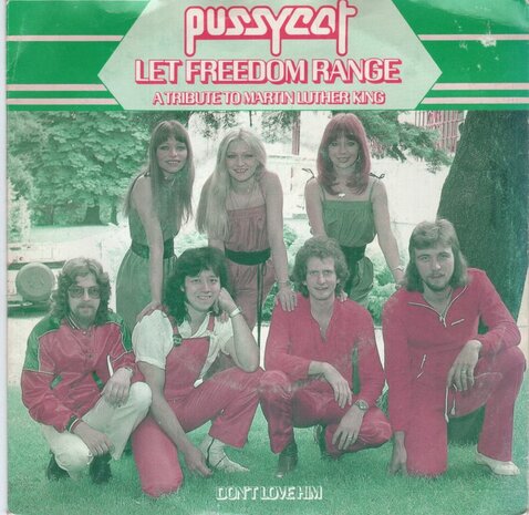 Pussycat - Let freedom range + Don't love him (Vinylsingle)