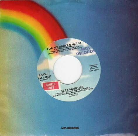 Reba McEntire - For My Broken Heart + Bobby (Vinylsingle)